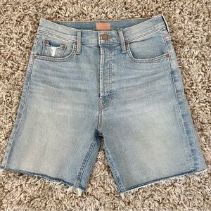 Mother - The Triple Fray Jean Shorts - Size 27 - Women’s